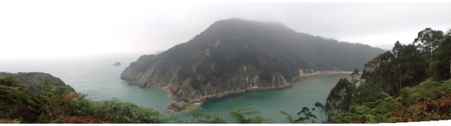 Ría de Tina Menor desde el mirador