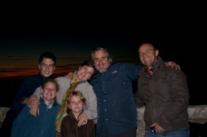 Despidiendo el día desde el mirador