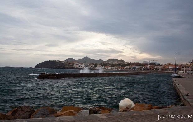 Pequeño temporal en el Puerto