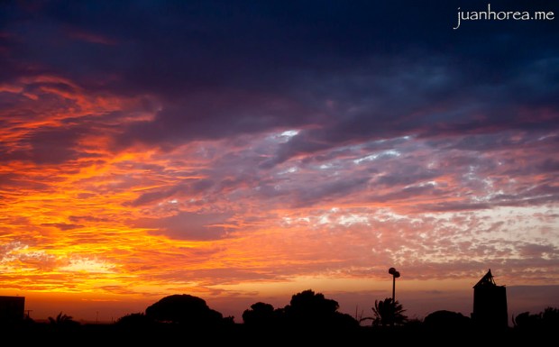 Atardecer en el Cabo